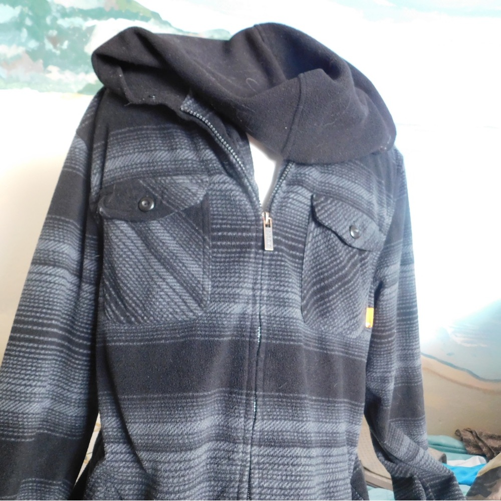 Thirty Two Large. Fleece zipper hoody/jacket